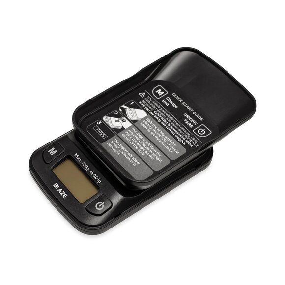 Truweigh Blaze Digital Mini Scale - 100g x 0.01g - Brand New in Black - Picture 1 of 4